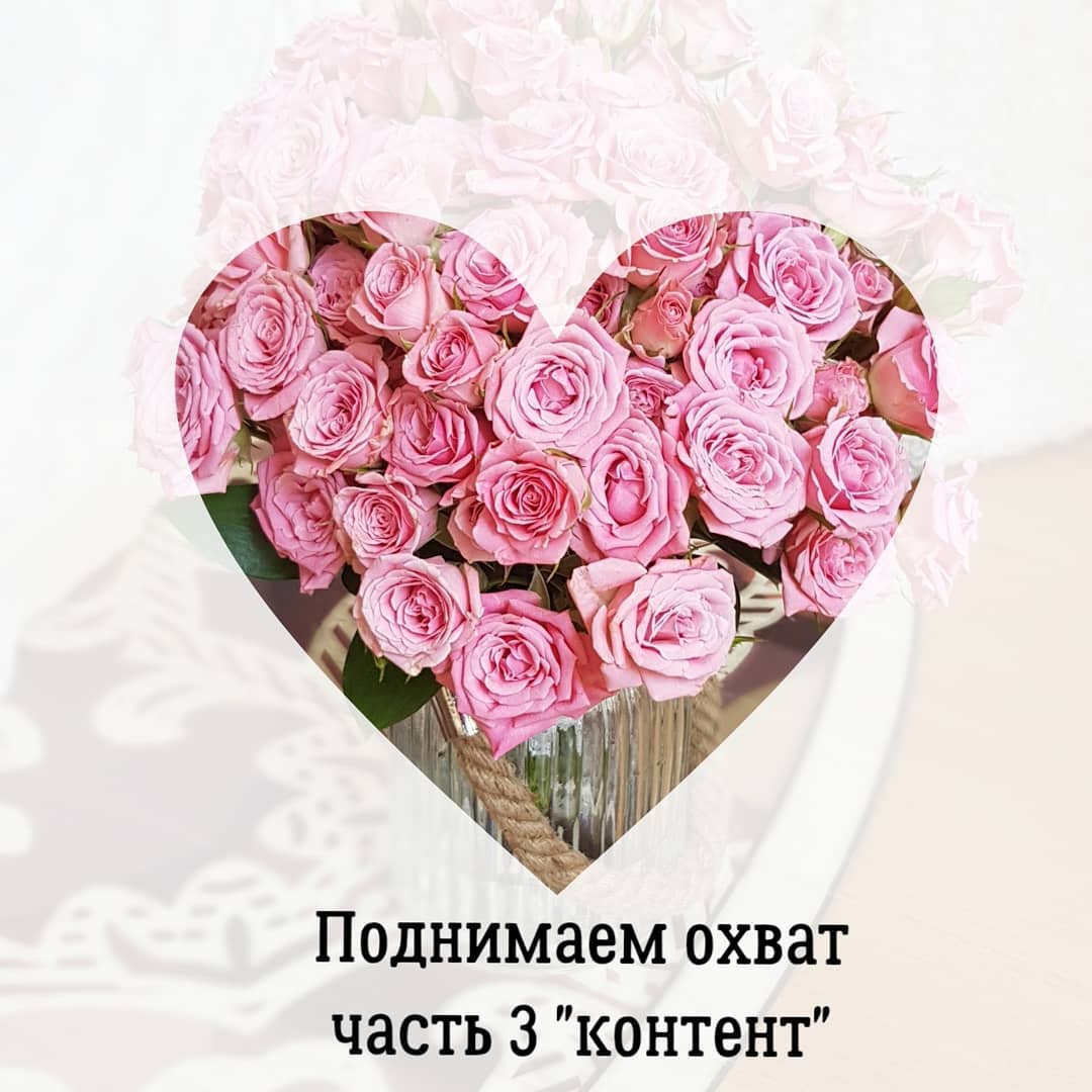 Поднимаем охват
часть 3 "контент"